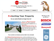 Tablet Screenshot of mwprotection.com